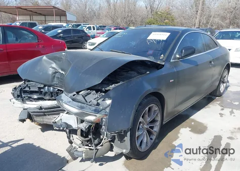 2013 Audi A5 2.0T Premium z USA, uszkodzony, nr VIN WAULFAFR7DA035915